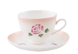 カップソーサー　ローズ