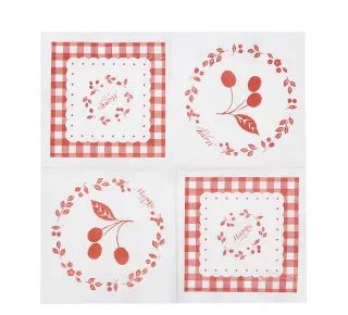 ペーパーナプキン　チェリー